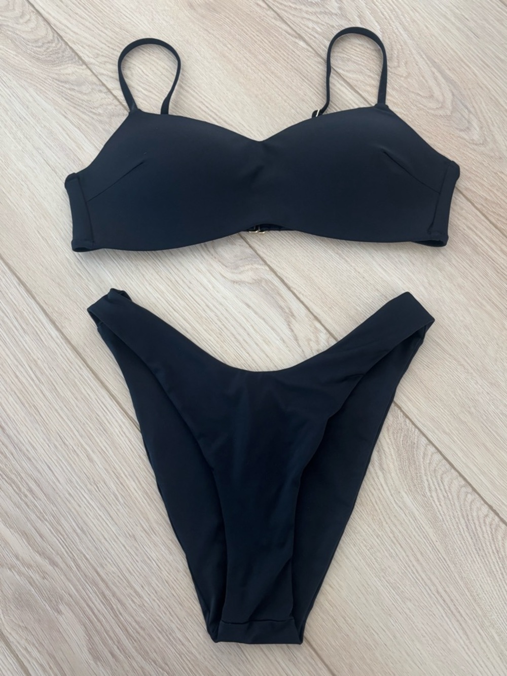 Black Chic and Classic Women's Bikini Set